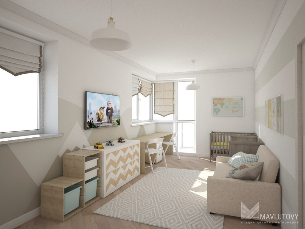 - Современная 3-комнатная квартира в Москве