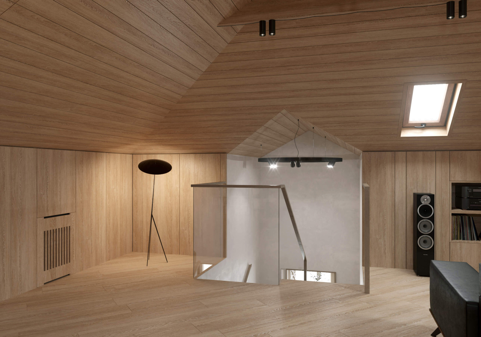 Обложка проекта: Мансарда в загородном доме