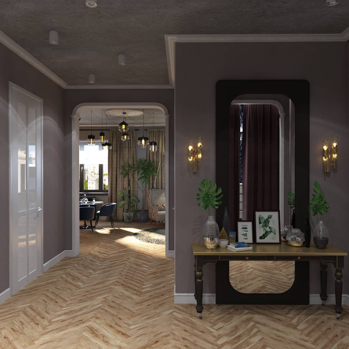 2- комн. (прихожая)