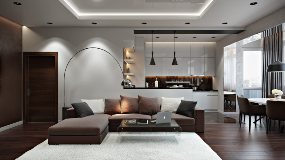 Обложка проекта: Дизайн квартиры ЖК Доминион (г.Москва)