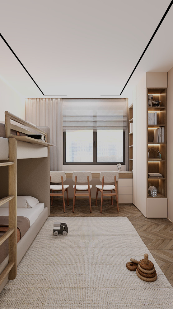 Дизайн-проект трехкомнатной квартиры 90 м2