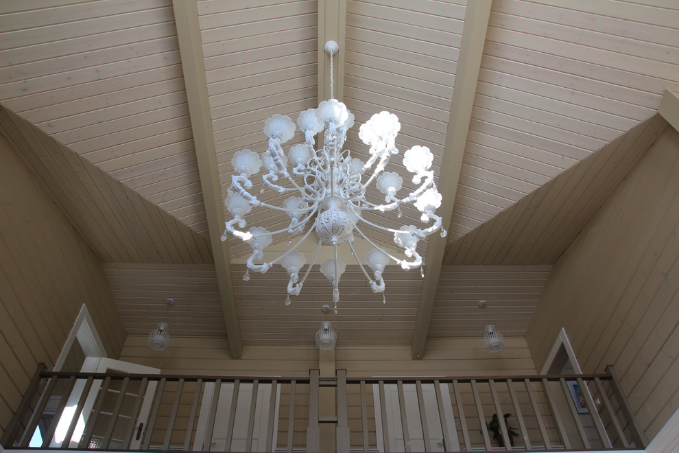 Дом с видом на лес.