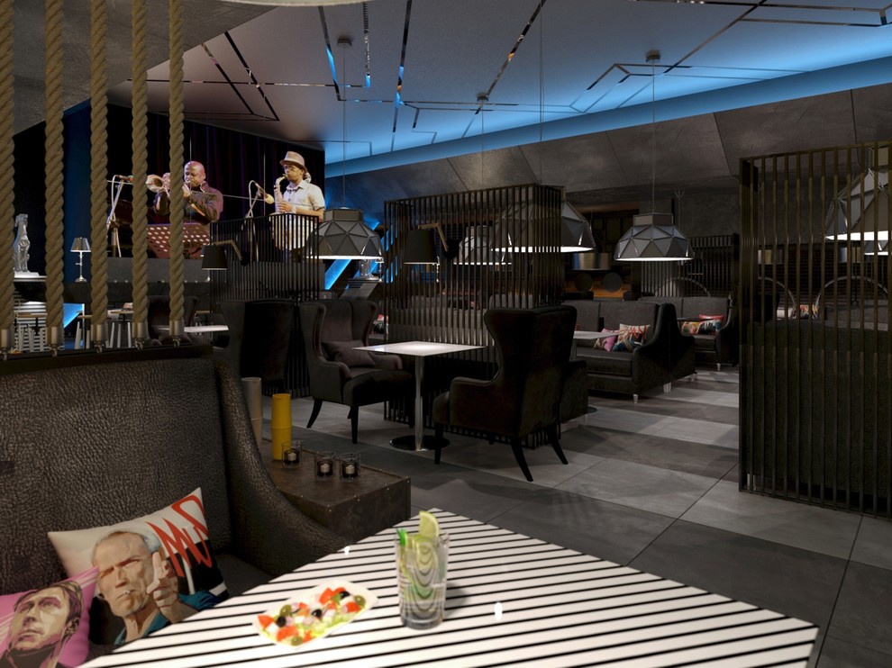 Дизайн-проект интерьера кинотеатра "Silver"