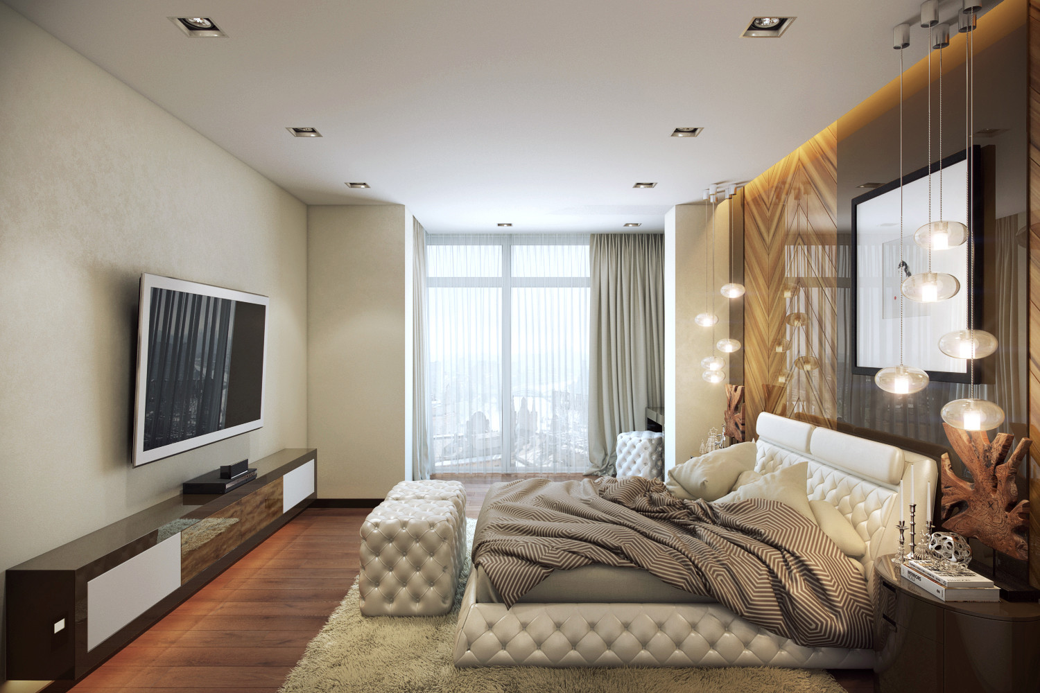 Дизайн интерьера квартиры "Городское этно"