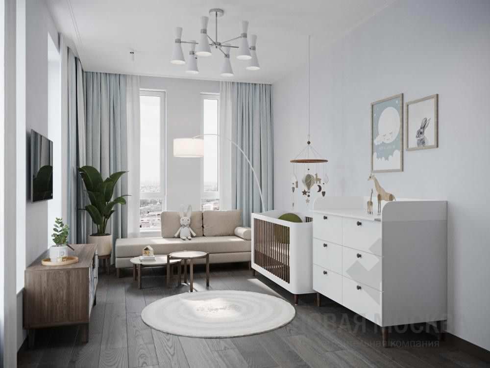 Дизайн-проект 3-комнатной квартиры 85 кв.м в ЖК «Скандинавия»