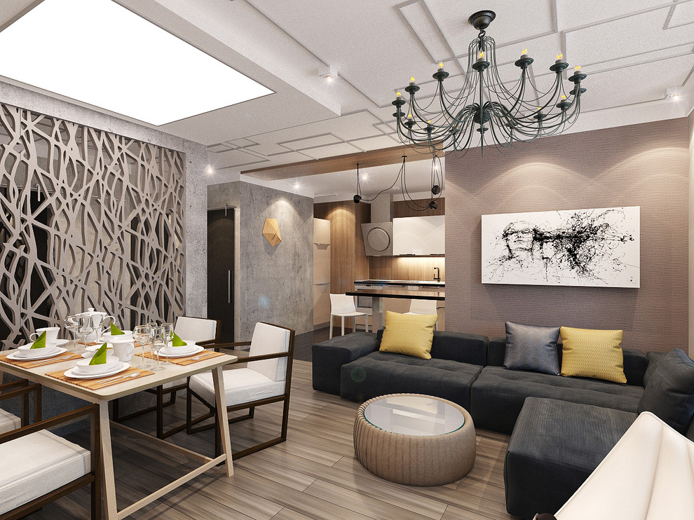 Двухкомнатная квартира.Современный стиль. Трехгорка.