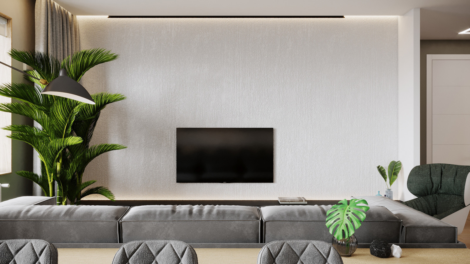 Квартира в современном стиле в ЖК "Богемия"