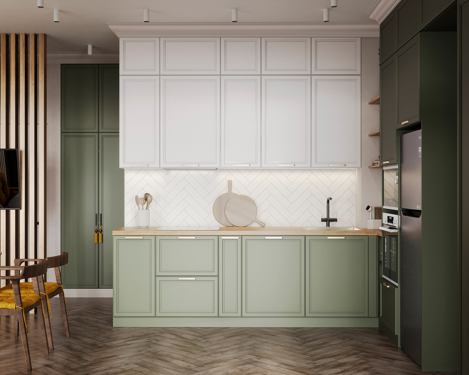 Квартира в стиле эклектика