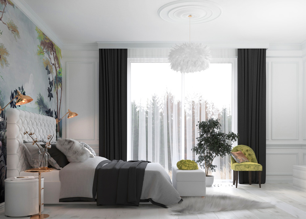 Спальня Spring greenery.