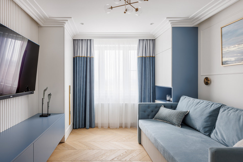 Дизайн и ремонт квартиры на улице Марьинский парк - Музыка неоклассики