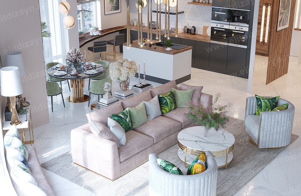 Квартира неоклассика