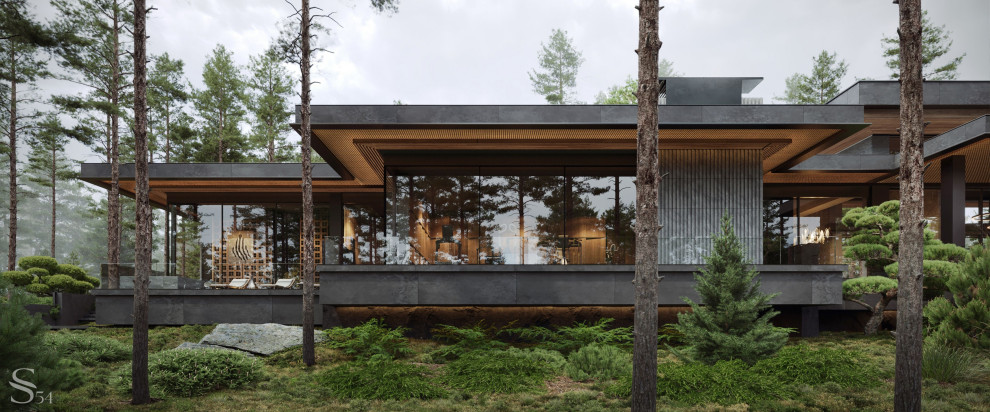 Резиденция в Agalarov Estate – симбиоз природы и современной архитектуры