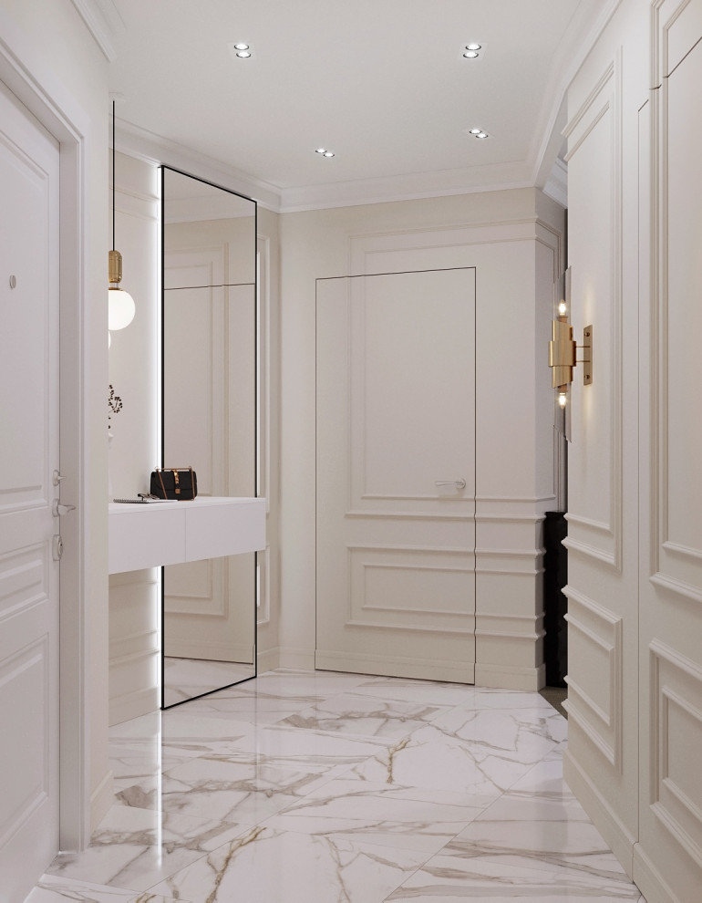 Квартира в ЖК “Leningrad”, который был выполнен для молодой пары.