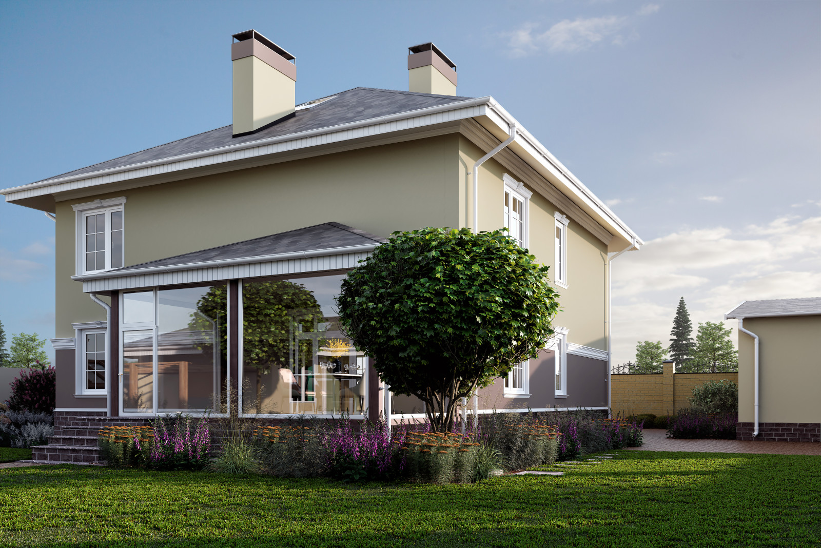 Сад "Шелковый путь" в КП Чистопрудный.