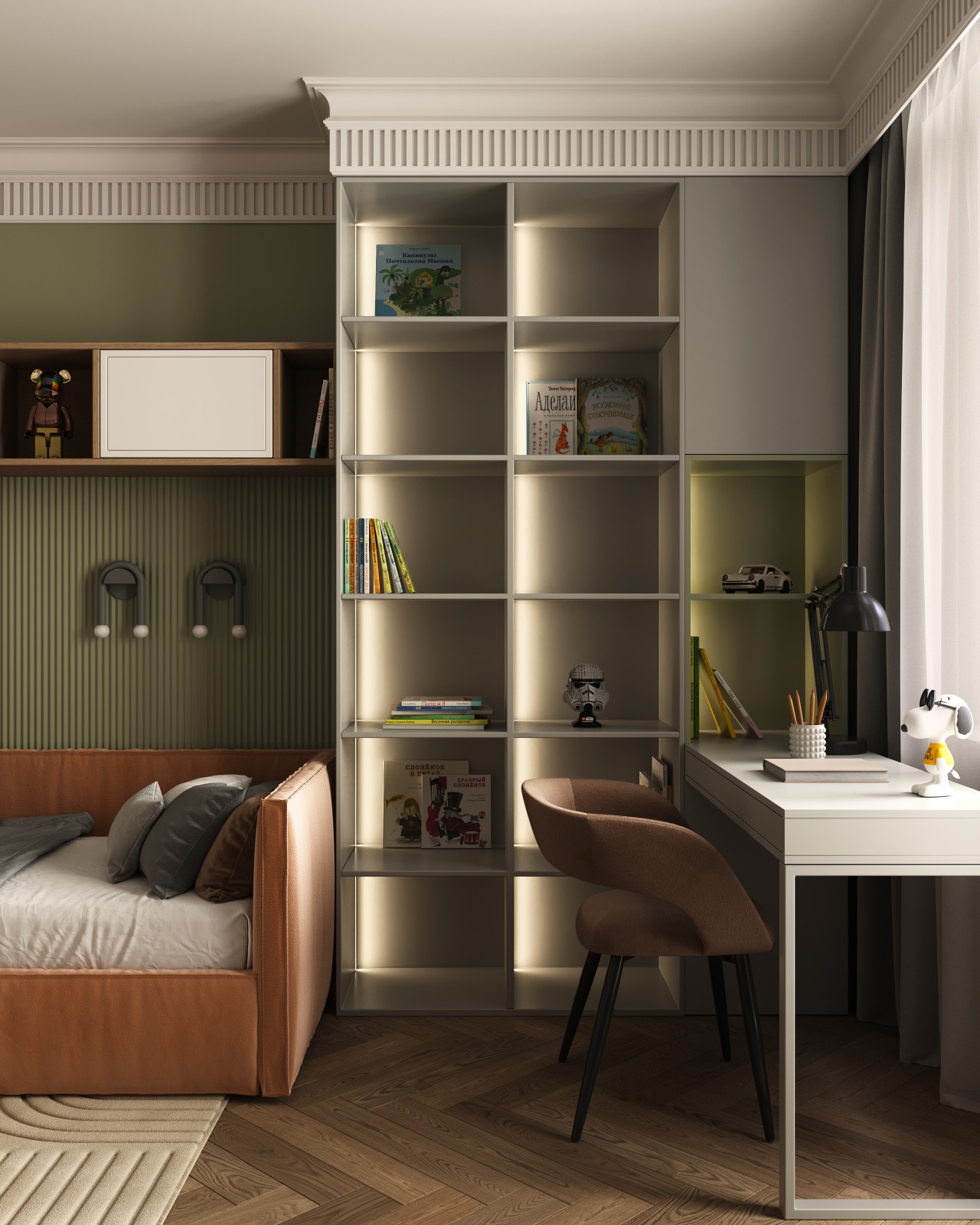 Проект трехкомнатной квартиры