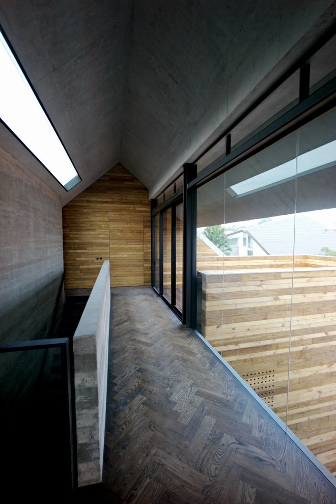 Houzz Сингапур: Дом с крышей из бетона и азбукой Морзе
