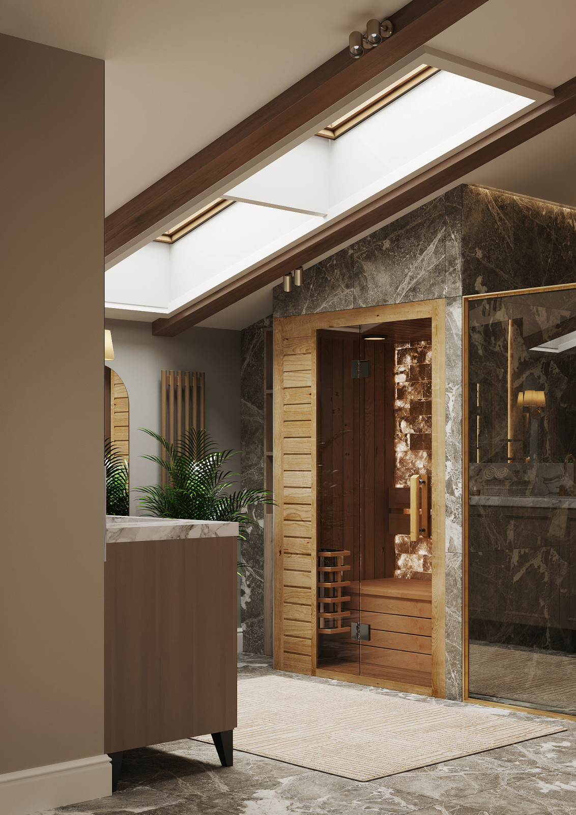 Двухэтажная квартира в центре Петербурга