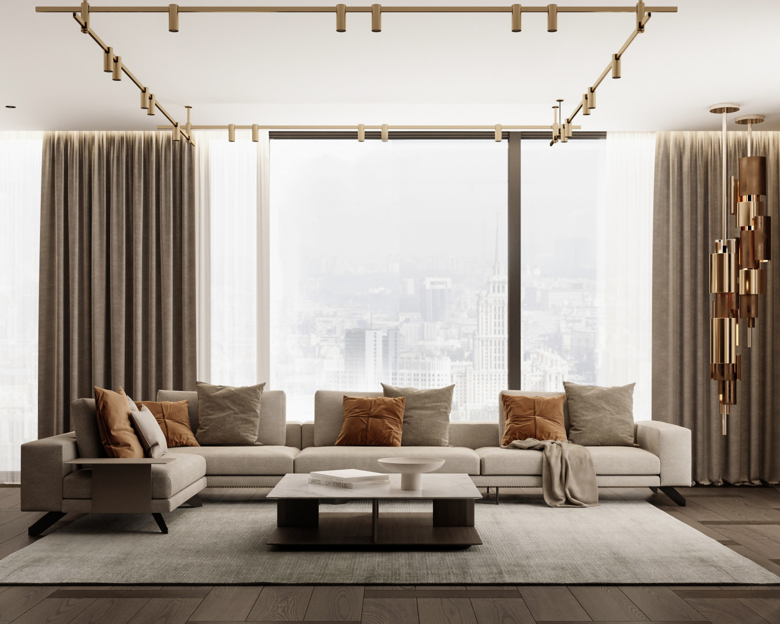 Апартаменты в башне Capital Towers