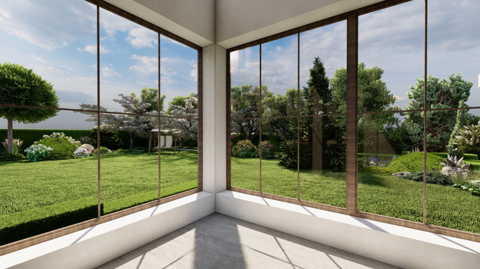 Лаконичный сад. КП Райт Вилладж