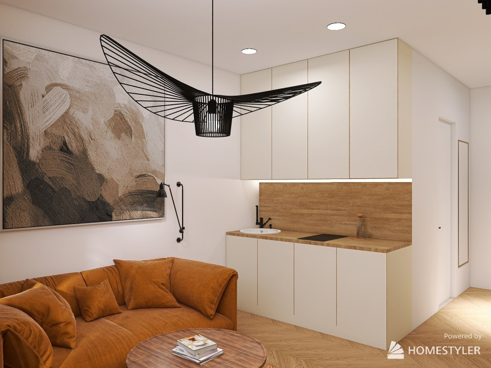 Квартира студия для молодой пары