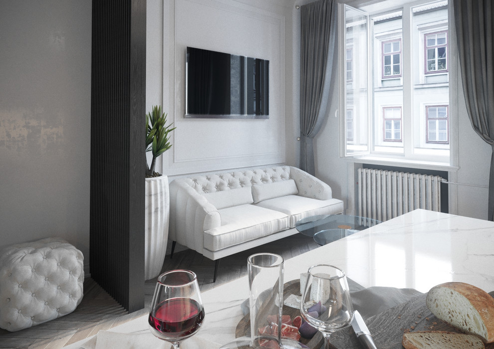 Room_012_интерьер квартиры "Москва, ул. Новый Арбат, 30/9"