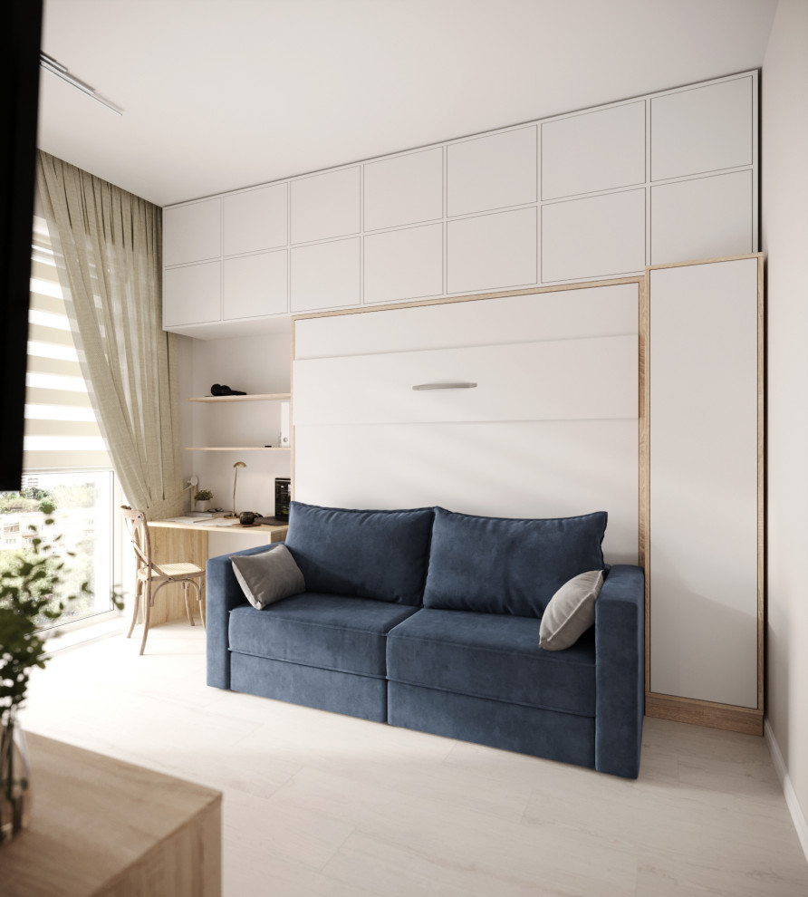 ЖК Невский (Москва) 1 к.кв. 31 кв.м.подъемная кровать спб