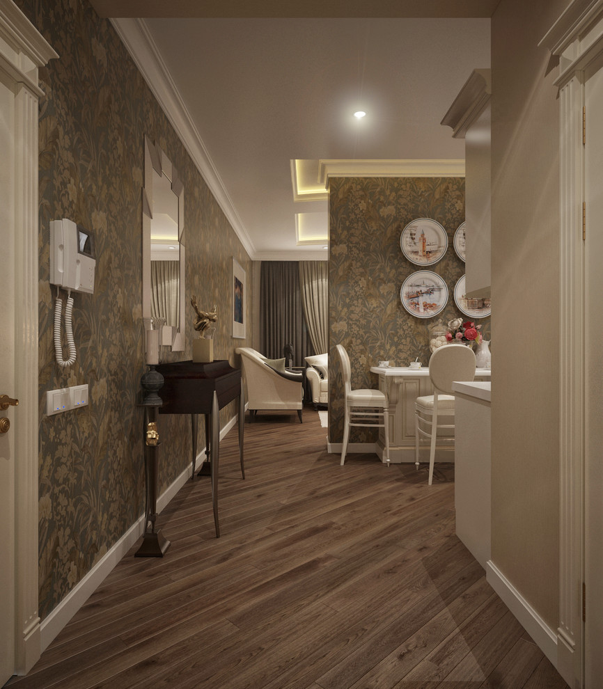 Обложка проекта: Сочетание кухни и мягкой зоны