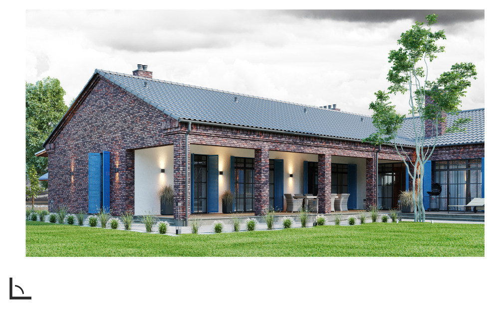 Одноэтажный дом в Москве 340 кв. метров