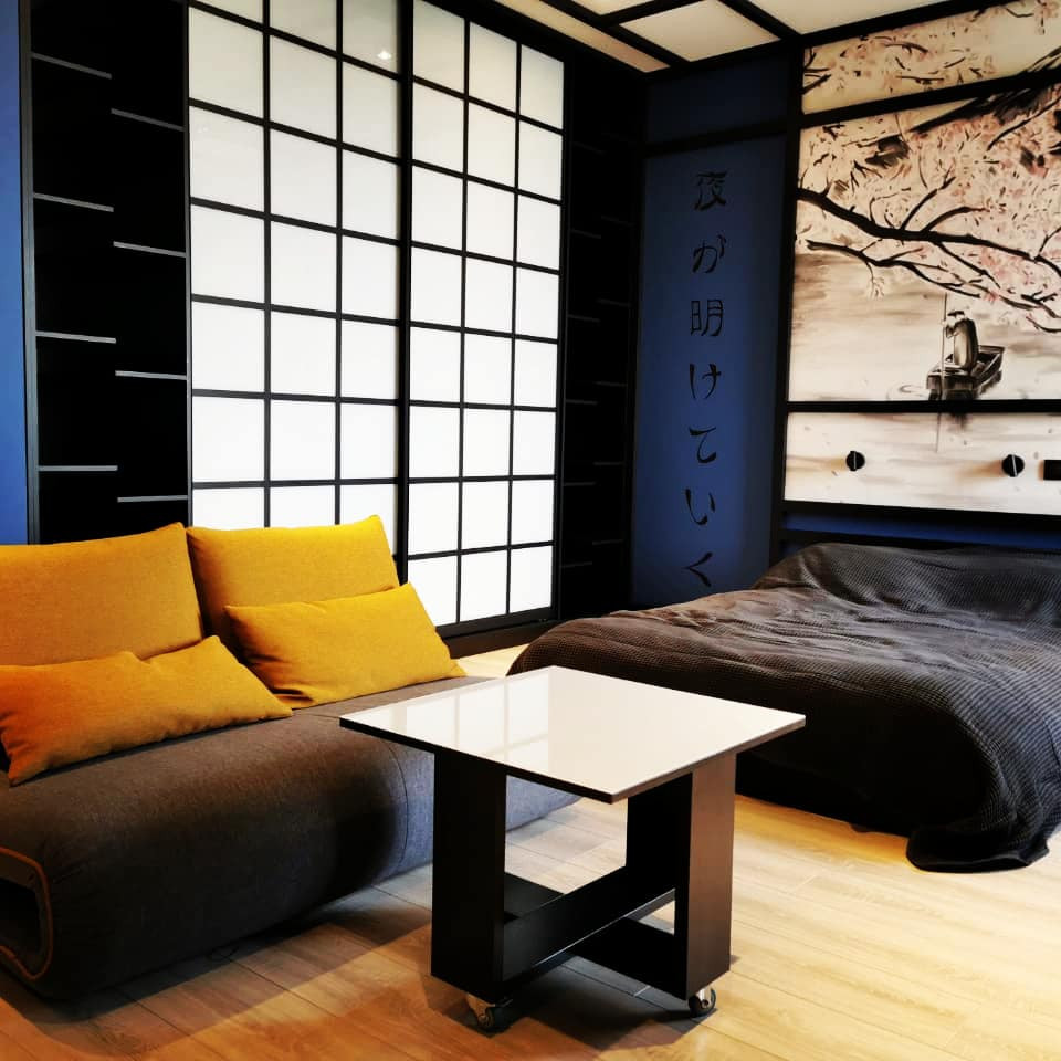 Профильные раздвижные системы,фасады в интерьере