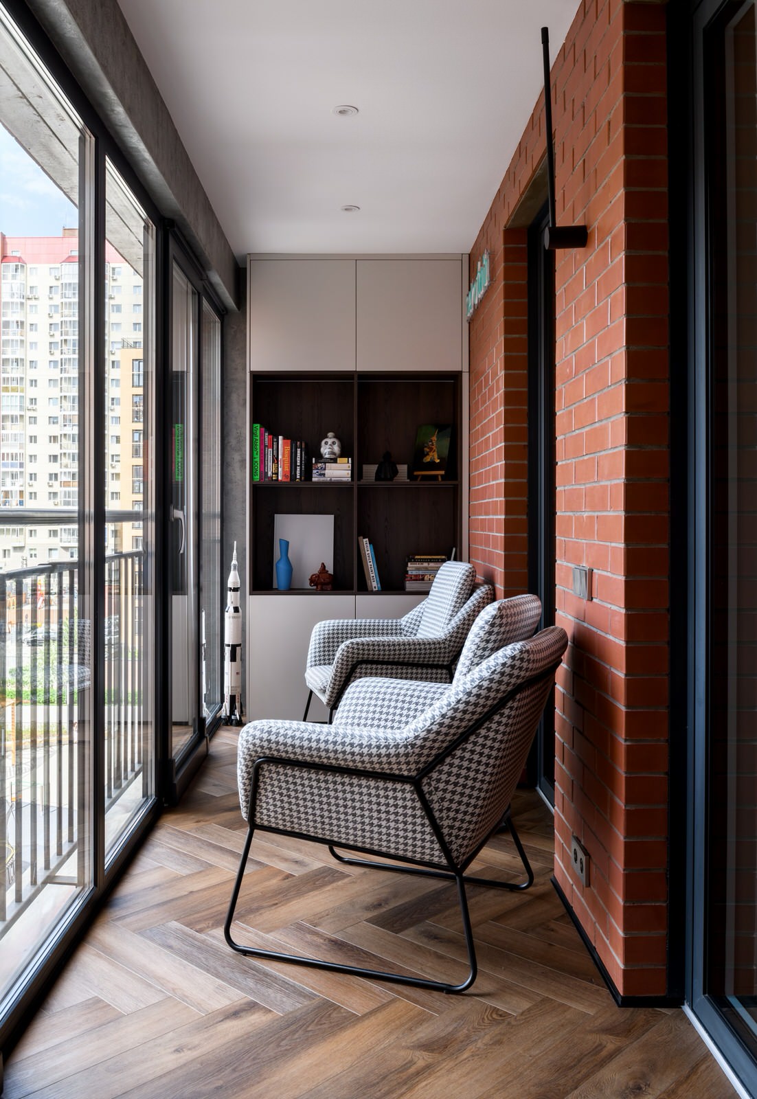 Трехкомнатная квартира с санузлом при спальне