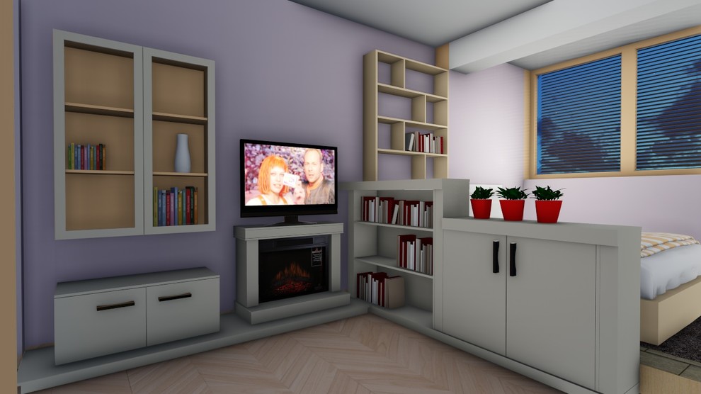 Обложка проекта: Однушка в новостройке