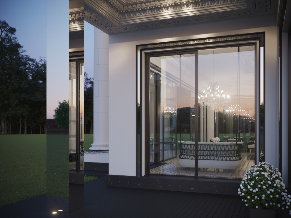 Разработка и оформление проекта загородной резиденции в классическом стиле