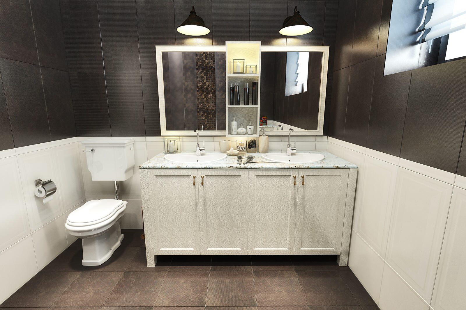 Дизайн интерьеров 3х комнатной квартиры.Классика.