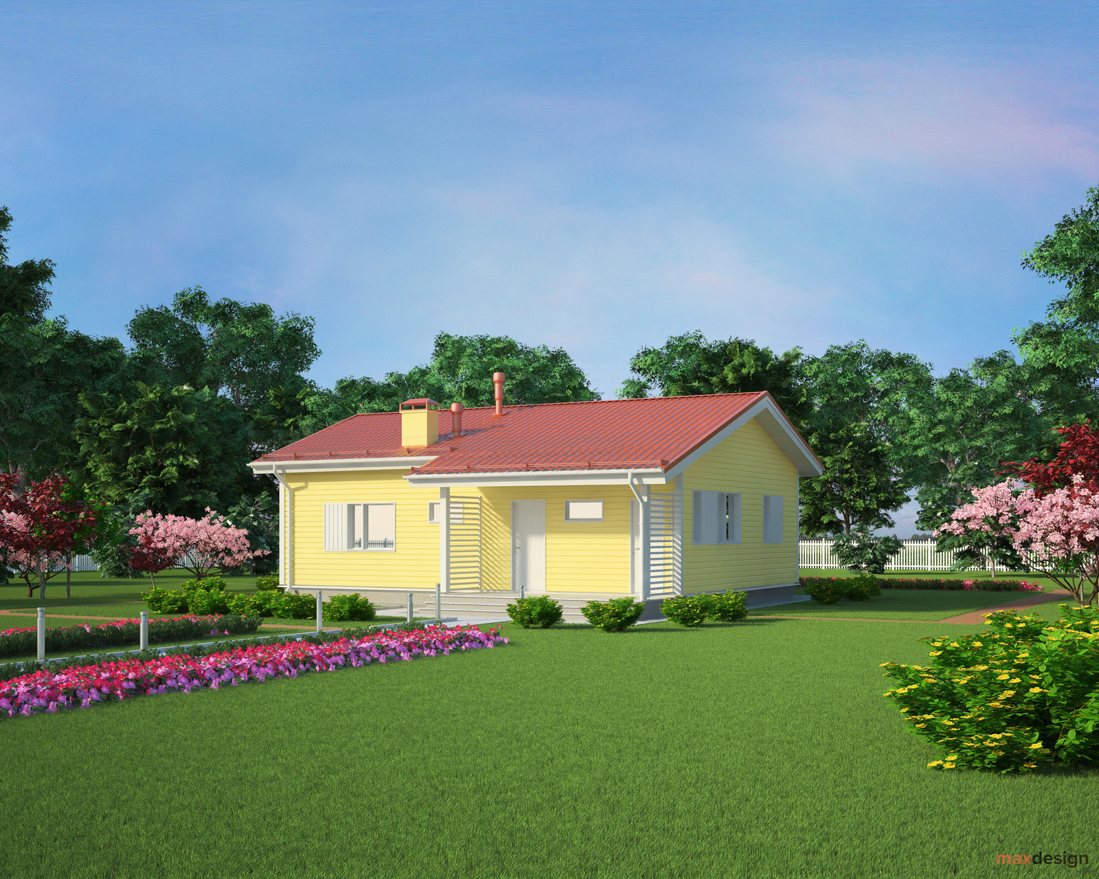 Обложка проекта: Загородные жилые коттеджи