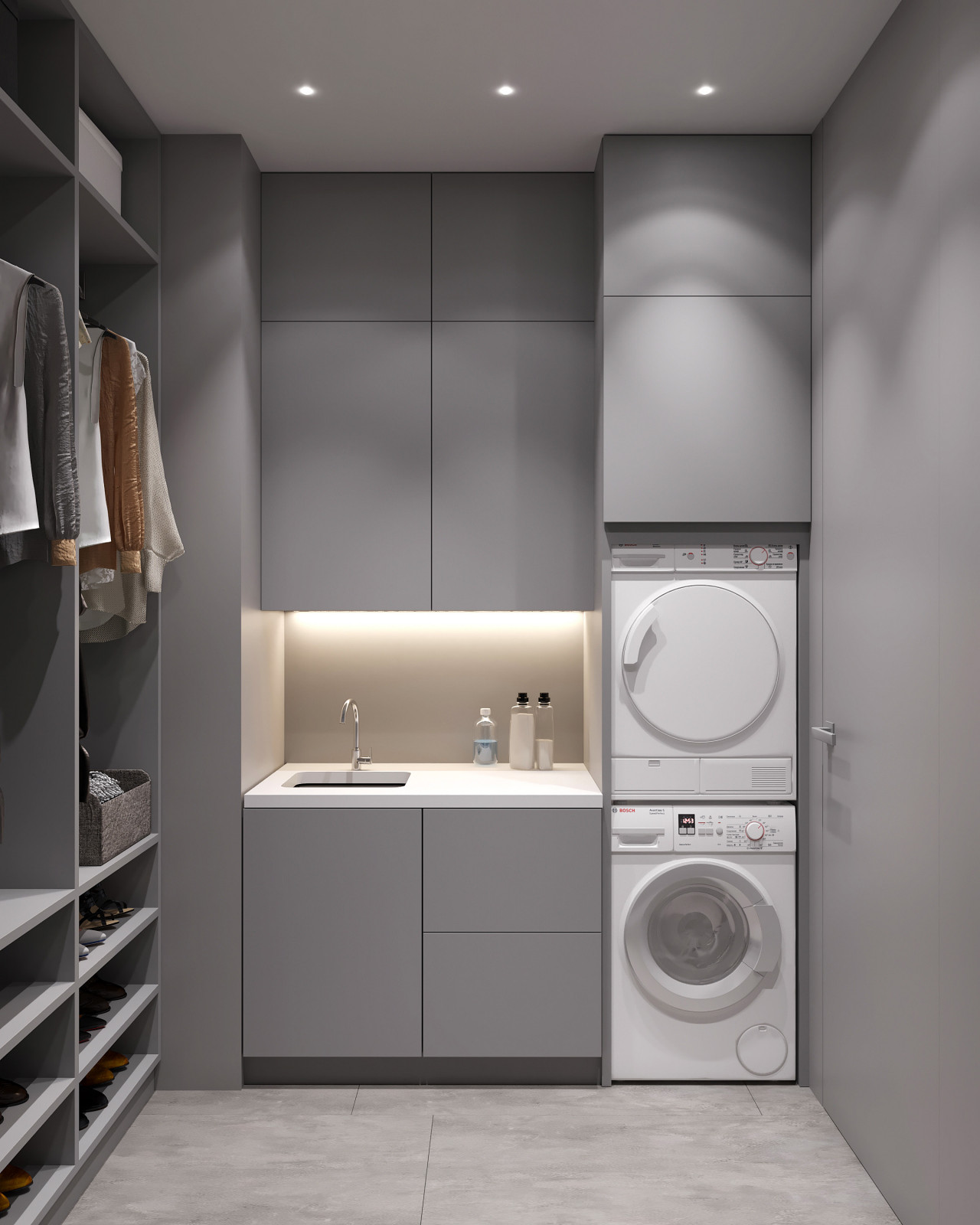 Дизайн интерьера квартиры в современном стиле в ЖК Вандер Парк