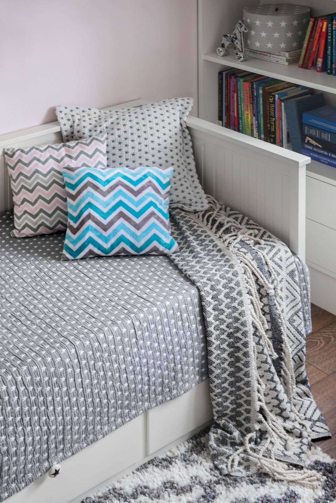 Комната модного блогера. Переделка. До и После. 14 м2