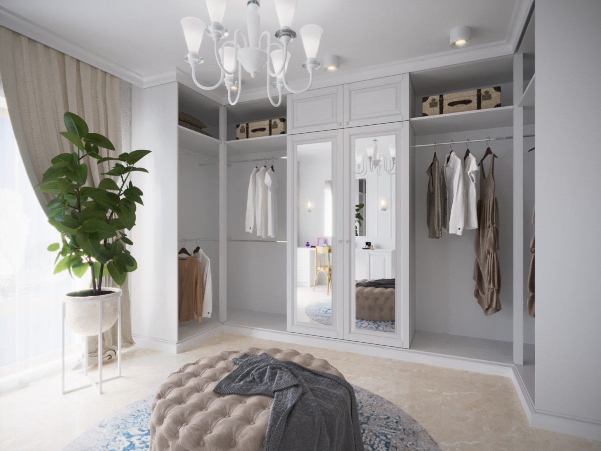 Проект дома в современной классике