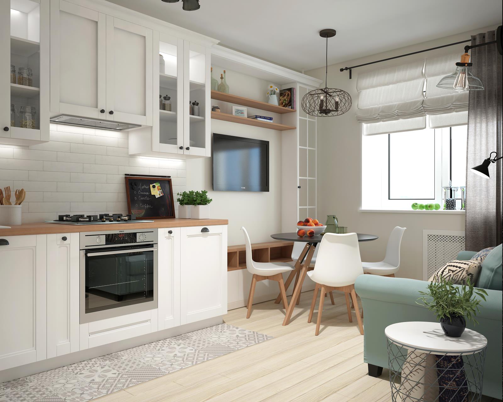 Скандинавский стиль в квартире