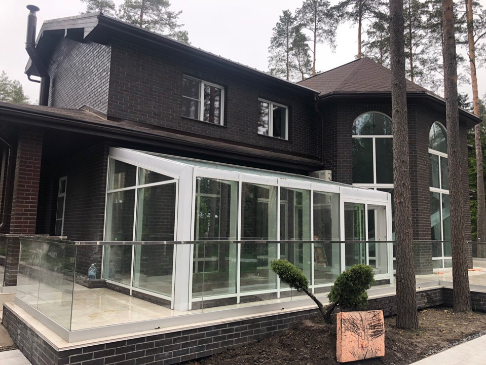 Зимний сад белый