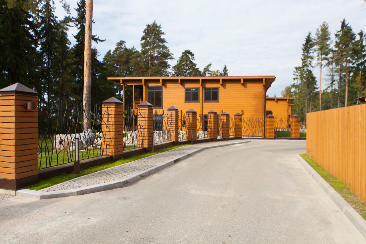 Реализация ландшафтного проекта благоустройства поселка