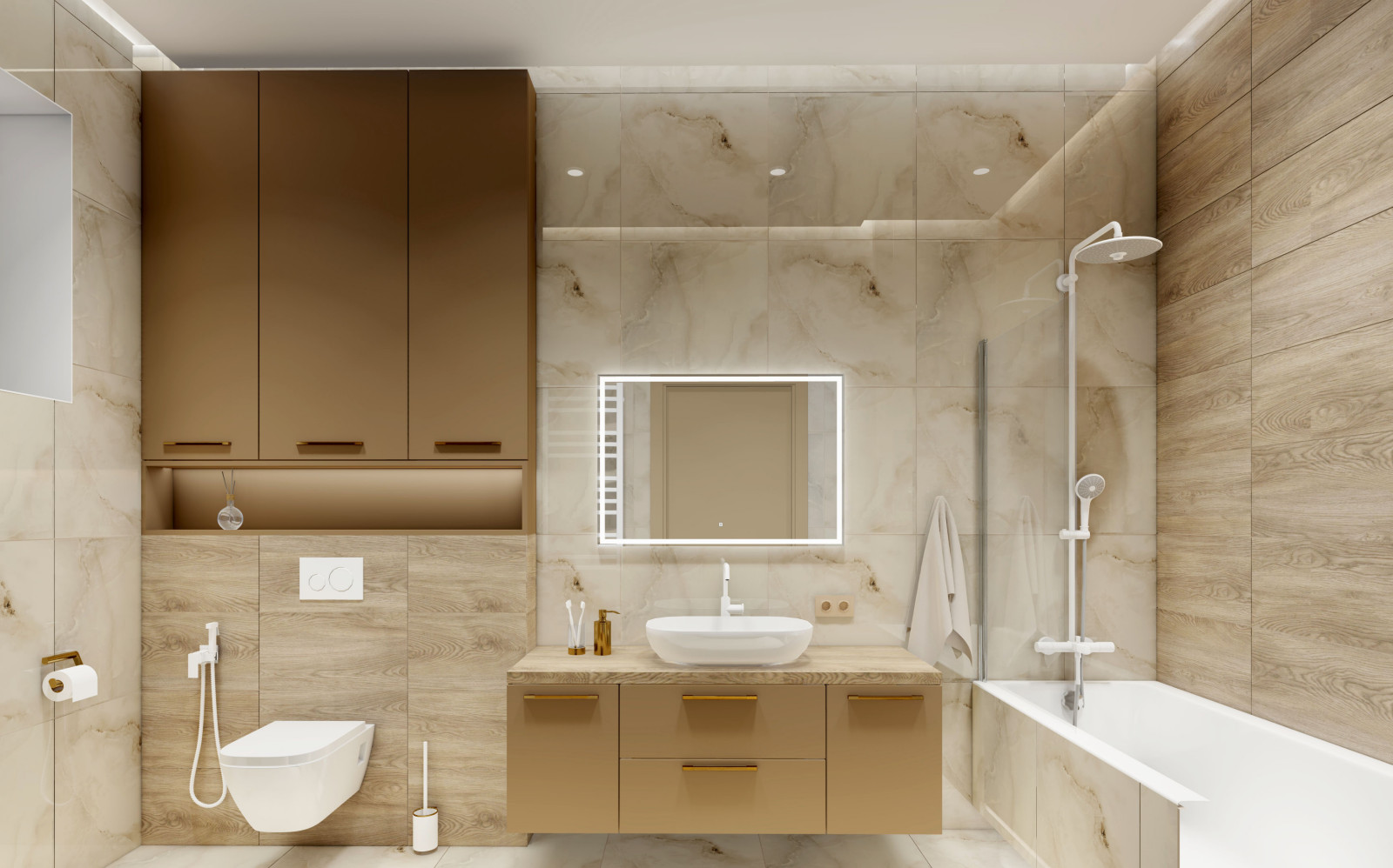 Дизайн-проект интерьера Гидроузловская