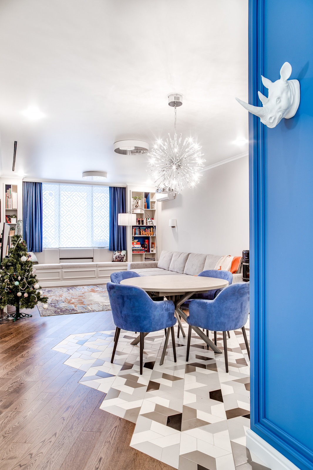 Квартира 130м2 в стиле Нео классика