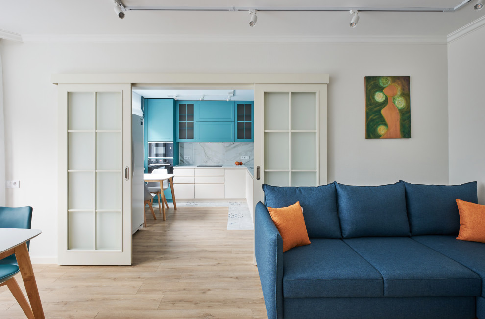 Интерьер трехкомнатной квартиры 83м2 _ ZeLBor