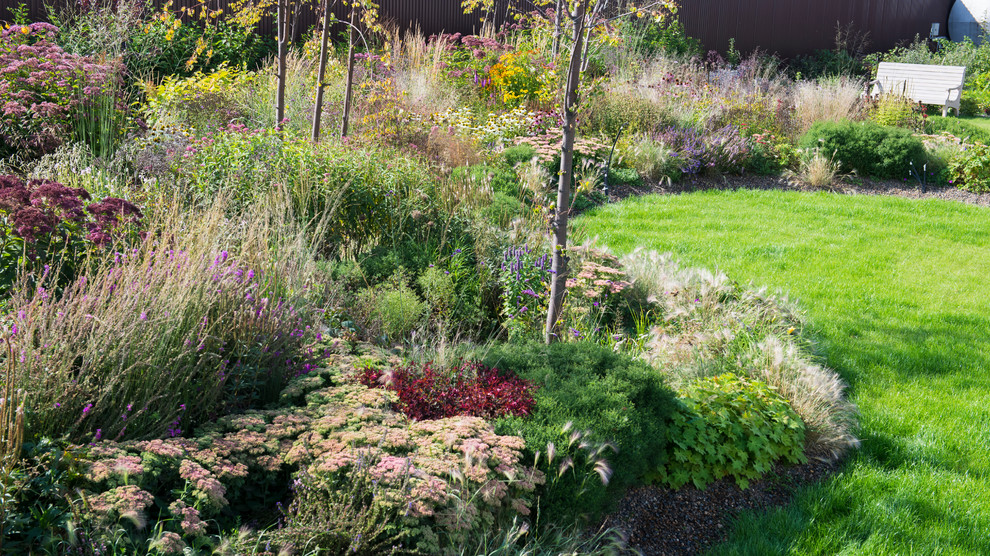 Цветник в  природном стиле  (" New Perennials"  или "Новая волна")