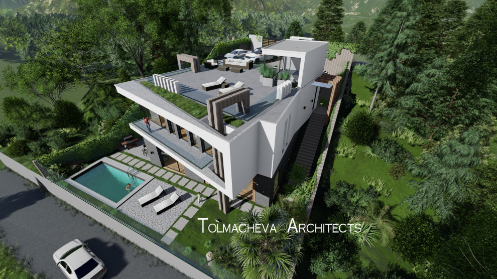 Частный жилой дом в Сочи