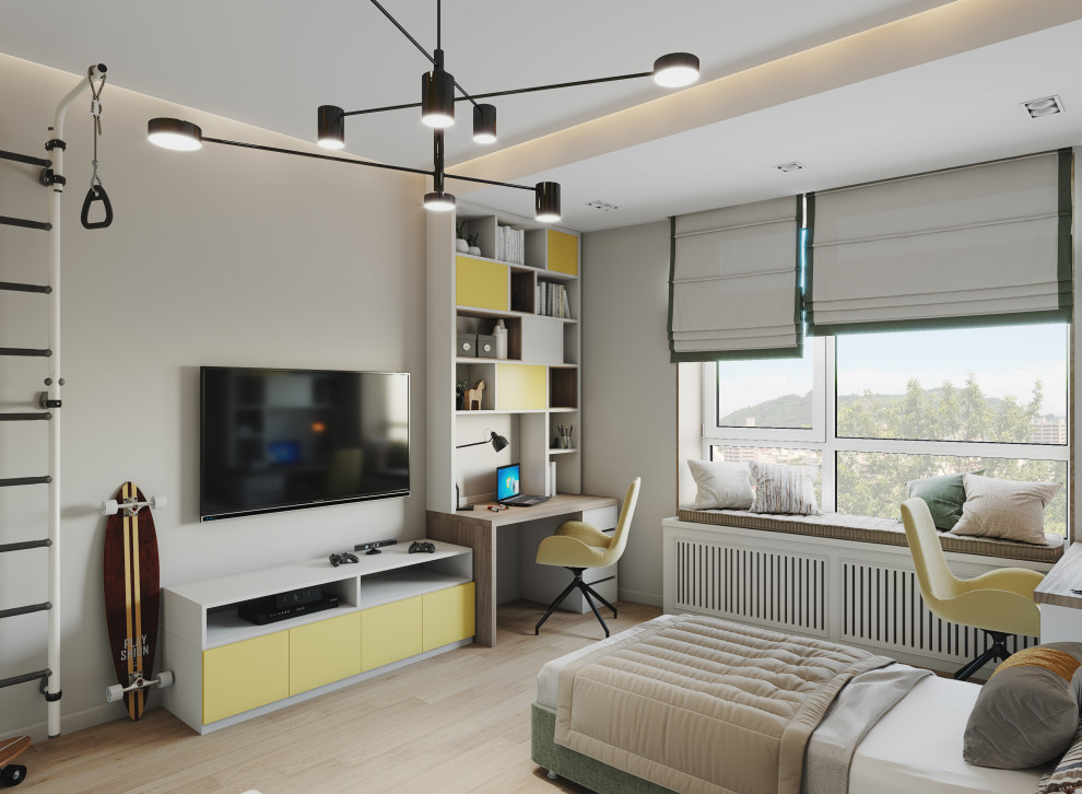 Квартира для семьи в современном стиле