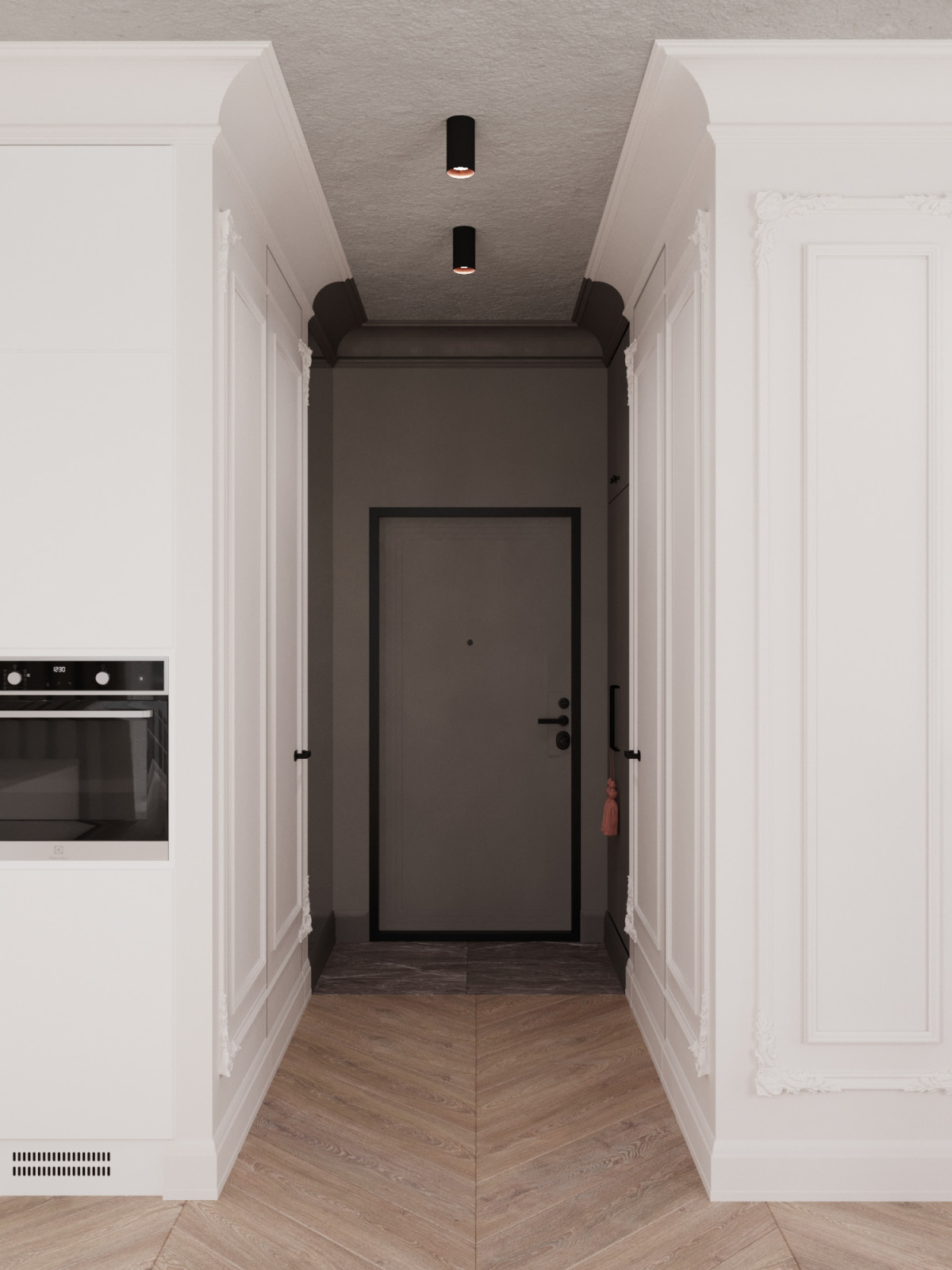 Квартира в стиле неоклассицизм