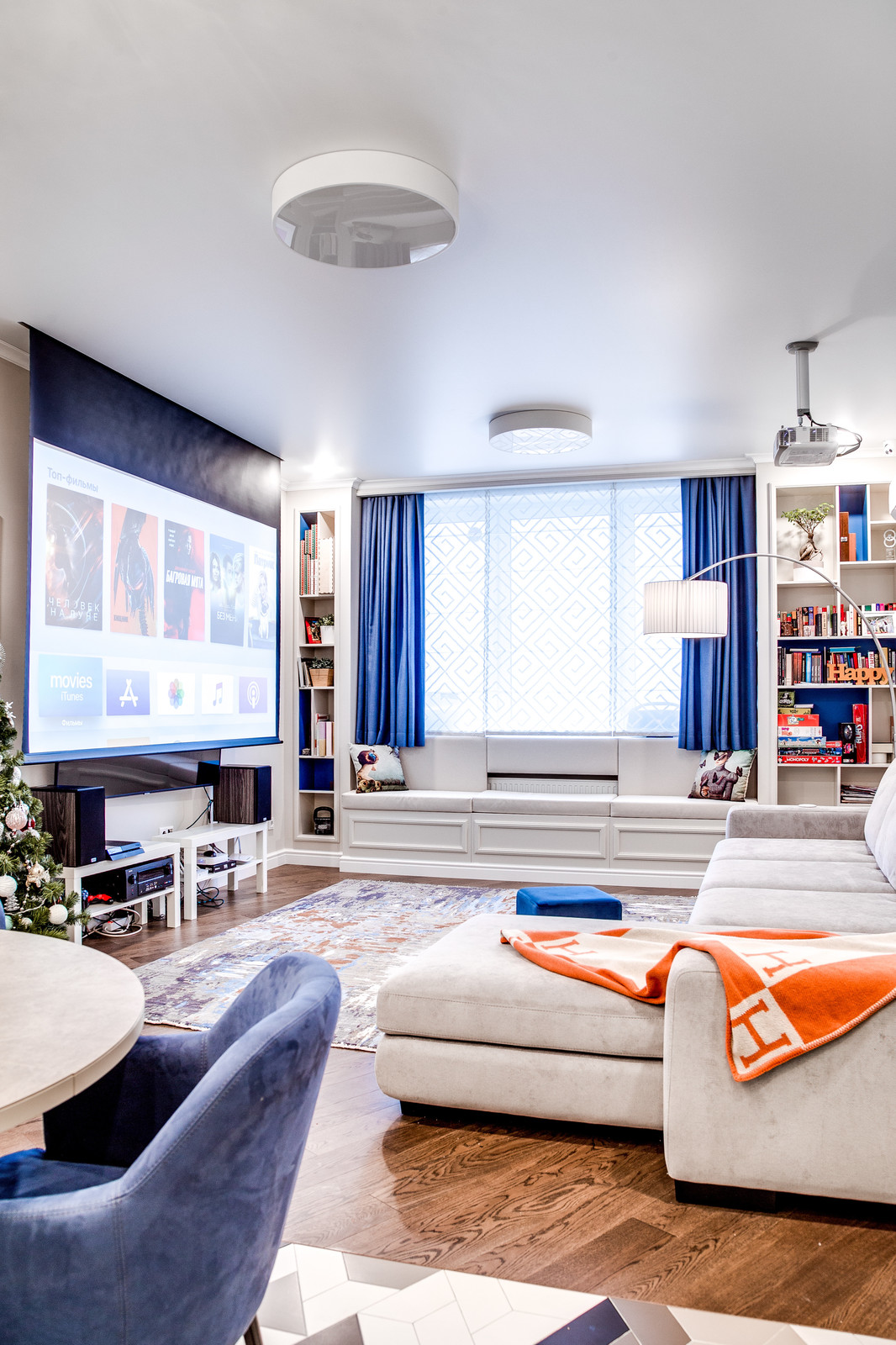 Квартира 130м2 в стиле Нео классика