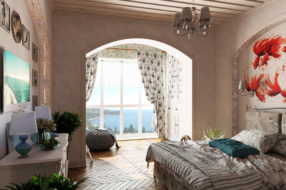 Дизайн проект спальной комнаты в г. Симфнрополе