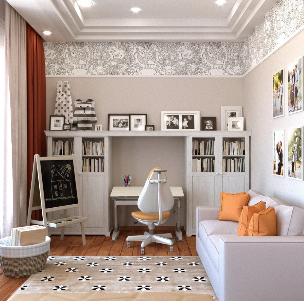 Обложка проекта: Детские комнаты и сан.узел в таунхаусе г. Тверь Затверечье